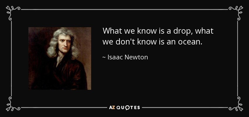 We Do Not Know What We Do Not Know