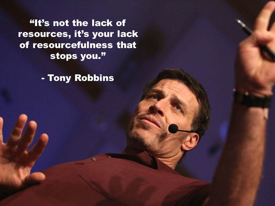 Lack of Resources or Lack of Resourcefulness