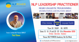 NLP Leadership Practitioner Training